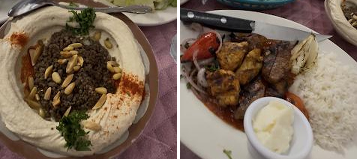 Cedars of Lebanon Menu